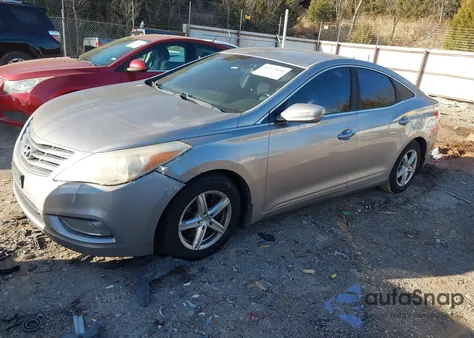 2012 Hyundai Azera z USA, uszkodzony, nr VIN KMHFG4JG2CA176499